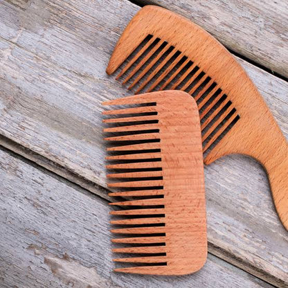 Madicated Wooden Comb