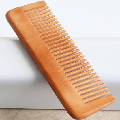 Madicated Wooden Comb
