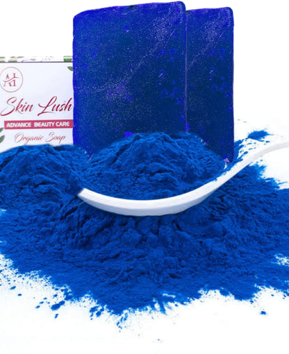 Moroccan Blue Soap ( Brightening , remove tanning )