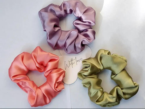 Silk Scrunchies